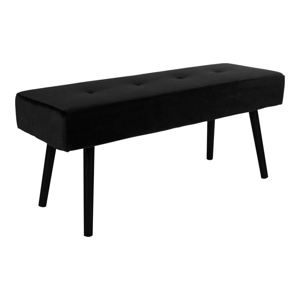 Skiby Bankje Velvet Zwart
